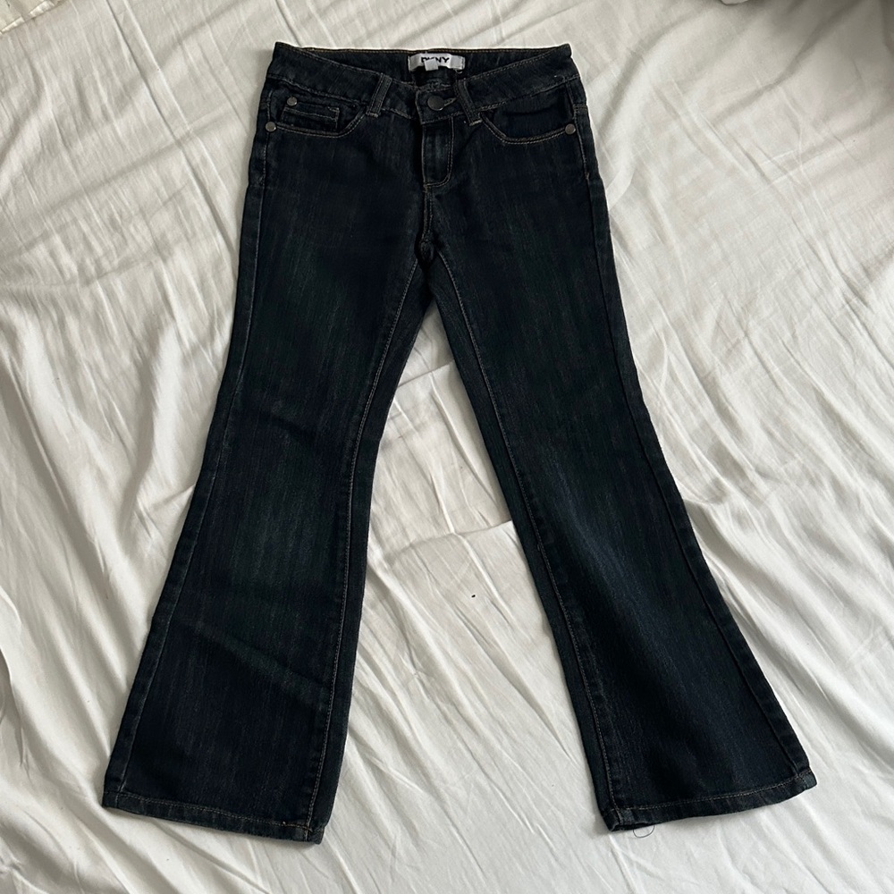 DKNY Dark Flare Jeans